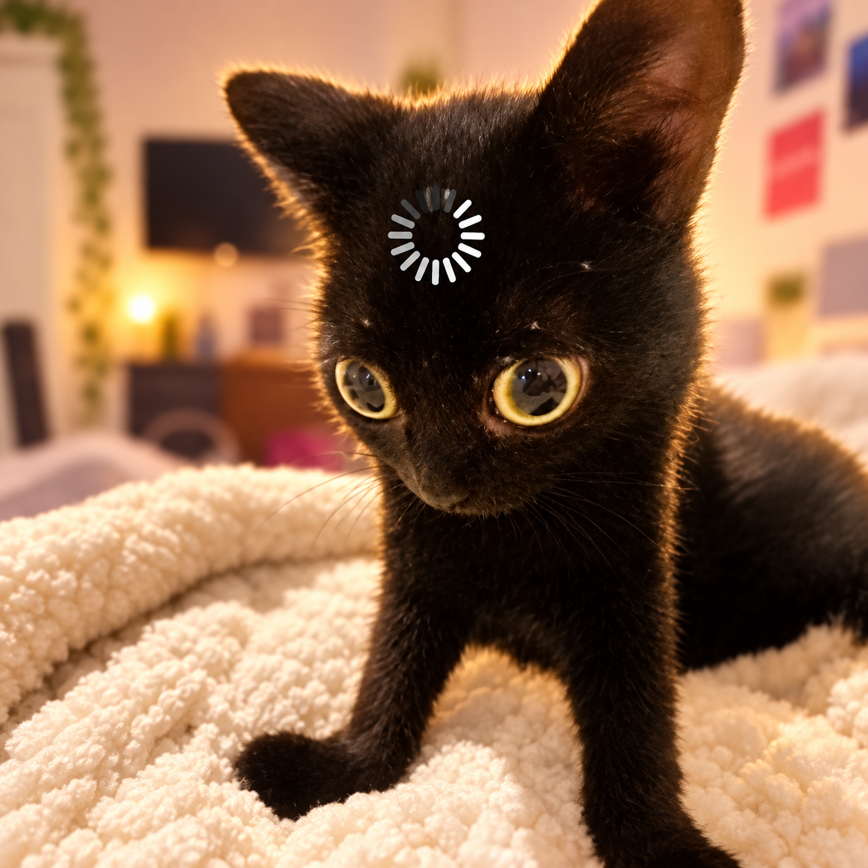 Loading Cat meme